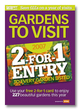Gardeners World Gardens To Visit booklet